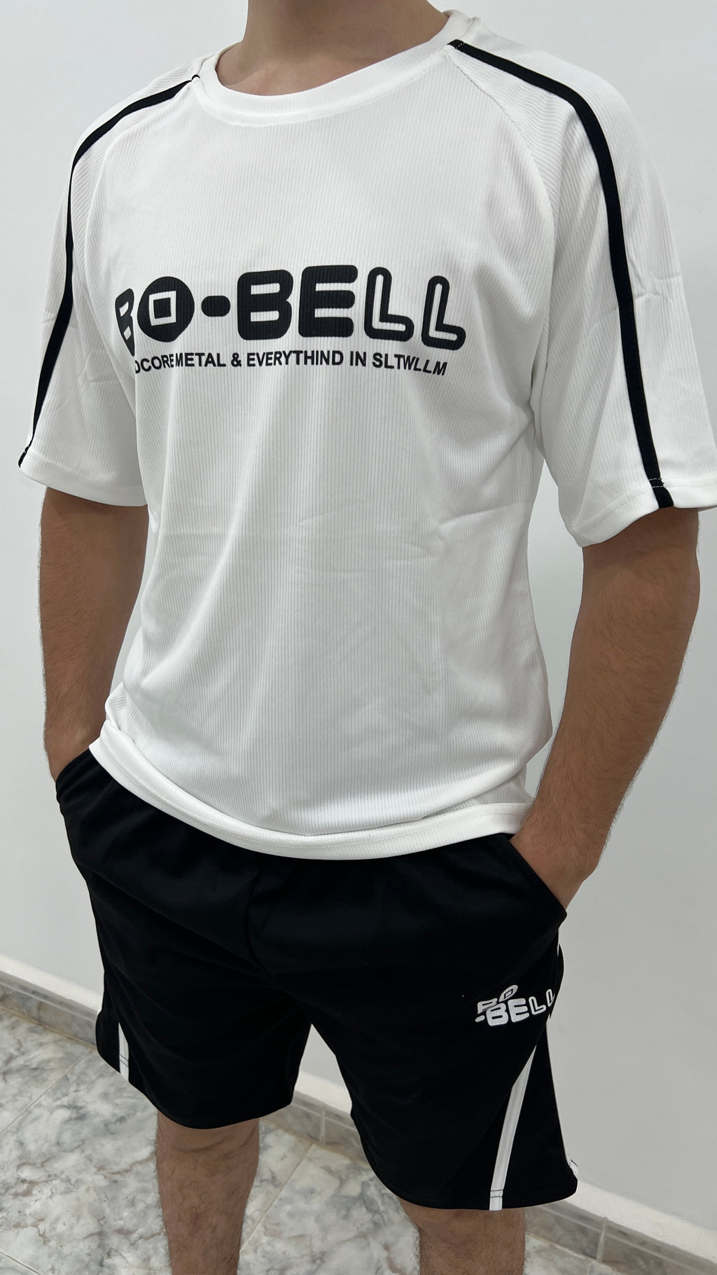 BO-BELL Premium Summer Set طقم صيفي فاخر (تيشرت + شورت)